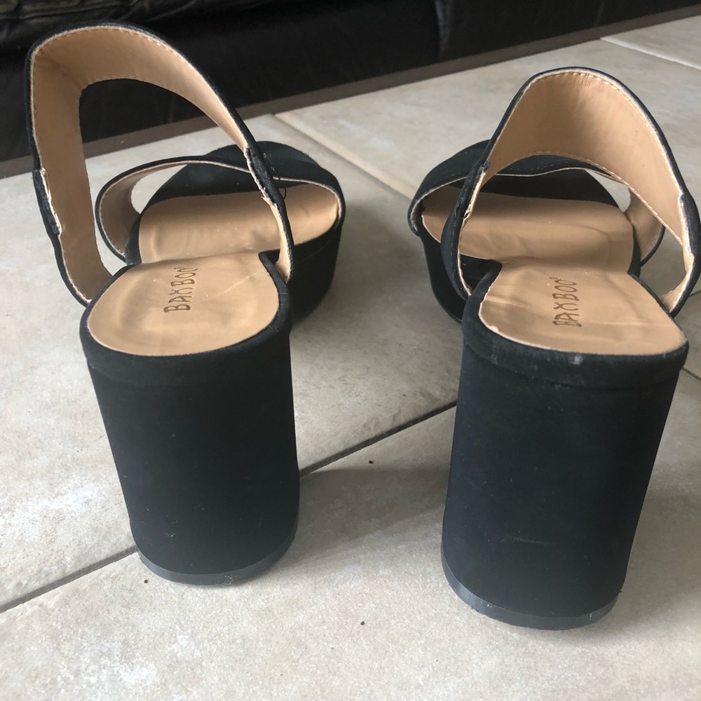 Chunky Block Mules - Picture 4 of 5